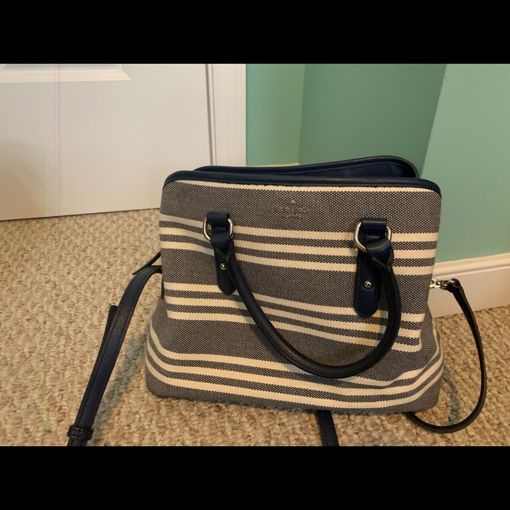 Kate spade larchmont avenue fabric stripe Evangelie